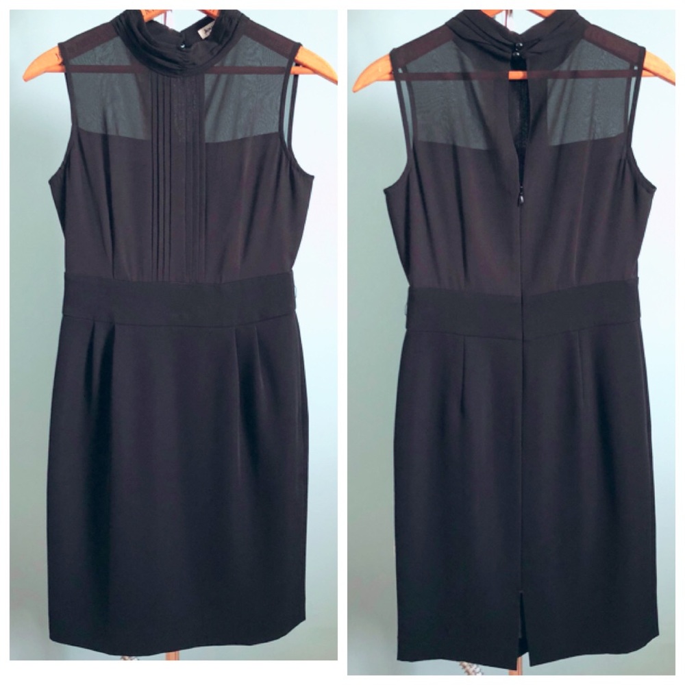 Jousse Paris Sleeveless Halter Neck Black Dress